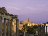 Ruins at the Ancient Forum  Rome  Italy