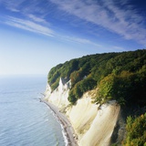 Rocky coastline in the Jasmund Nature Reserve  Ruegen  Mecklenburg-Vorpommern  Germany