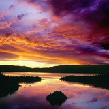 USA  California  Lake Tahoe at dawn