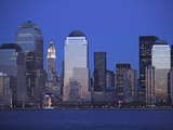 Skyline of Manhattan at Twilight