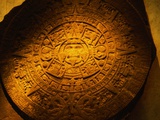 Aztec Carved Calendar Stone