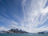 Cirrus Clouds Over Fjord in June