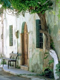 House in the village Vessa on Chios  Greece