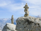 Cairns on Top of Rocks