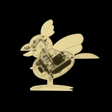 X-Ray of Toy Rooster