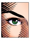 Woman's Green Eye