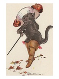 Illustration of Puss in Boots by Eulalie