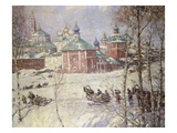 The Kremlin  Moscow  Russia  in Winter
