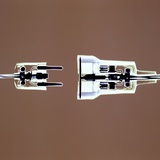 Cross-section of Electrical Plug