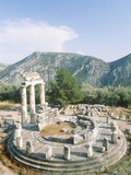 Tholos of the Athena Pronaia in Delphi  Greece