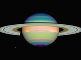 Infrared View of Saturn