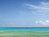 Blue Sea and Sky  Cancun  Mexico
