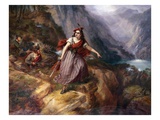 Helen MacGregor in the Conflict at the Pass of Loch Ard
