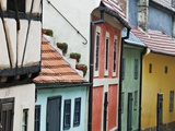 Golden Lane Inside Prague Castle Walls