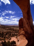Natural Arch  Arches National Park  Utah