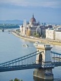 Chain Bridge over Danube River