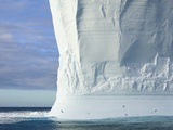 Massive Tabular Iceberg  Sculpted by Waves