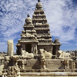 Shore Temple at Mamallapuram in India