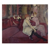 In the Salon at the Rue des Moulins