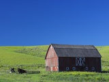 Barn Amongst Wheat Fields