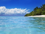 Lagoon at Soneva Fushi Resort in the Baa Atoll