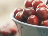 Cranberries in a bowl