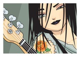 Girl with Guitar