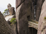Bridge in the Huangshan Mountains