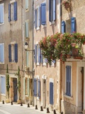 Geraniums on Balcony in St-Saturnin-les-Apt