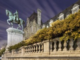 Equestrian Statue Outside Hotel de Ville