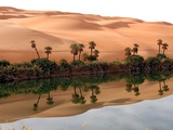 Mafo Lake in the Libyan Desert