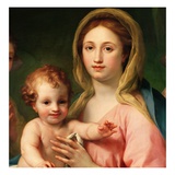 Detail of Madonna and Child with Two Angels