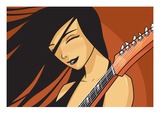 Girl with Guitar