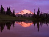 Mount Rainier and Tipsoo Lake