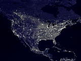 North America at Night