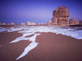 Limestone Formations in the Desert