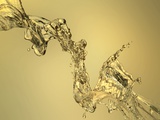 Abstract Shape Formed by Splashing Water