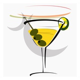 martini cocktail  close-up