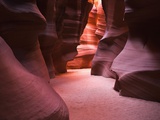 Sandstone Formations in Antelope Canyon