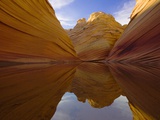 Rainwater Pool Among Sandstone Buttes