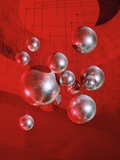 Mirror balls and red light