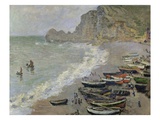 Etretat  The Beach and the Porte d'Amont