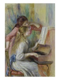 Two Girls at the Piano