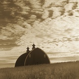 Elegant Old Wooden Barn