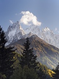 Clouds Hovering Above Mountains