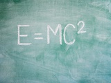 Mathematical Formula on Blackboard