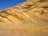 Folds and Layers of Sandstone Wall