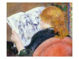 Young Woman Reading the "Illustre"