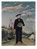 Self Portrait  from L'Ile Saint-Louis