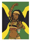 Jamaican Anime Girl